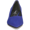 image:imageFranco Sarto Womens Racer Pointed Toe Block Heel PumpsCobalt Blue Suede
