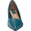 image:imageFranco Sarto Womens Racer Pointed Toe Block Heel PumpsDark Teal