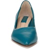 image:imageFranco Sarto Womens Racer Pointed Toe Block Heel PumpsDark Teal