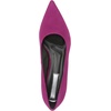 image:imageFranco Sarto Womens Racer Pointed Toe Block Heel PumpsRaspberry Pink Suede