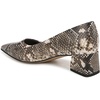 image:imageFranco Sarto Womens Racer Pointed Toe Block Heel PumpsRoccia Snake