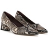 image:imageFranco Sarto Womens Racer Pointed Toe Block Heel PumpsRoccia Snake