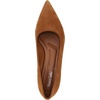 image:imageFranco Sarto Womens Racer Pointed Toe Block Heel PumpsSaddle Brown Suede