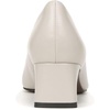 image:imageFranco Sarto Womens Racer Pointed Toe Block Heel PumpsStone Grey Leather