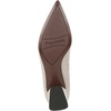 image:imageFranco Sarto Womens Racer Pointed Toe Block Heel PumpsStone Grey Leather
