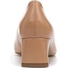 image:imageFranco Sarto Womens Racer Pointed Toe Block Heel PumpsToffee Tan Leather