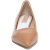 image:imageFranco Sarto Womens Racer Pointed Toe Block Heel PumpsToffee Tan Leather