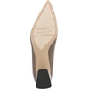 image:imageFranco Sarto Womens Racer Pointed Toe Block Heel PumpsTruffle Brown Leather