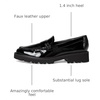 image:imageFranco Sarto ASaffronBlack Patent Faux Leather