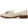 Ivory/White Color Block