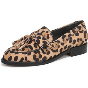image:imageFranco Sarto Carolyn Low SliponsTan Leopard Print Suede